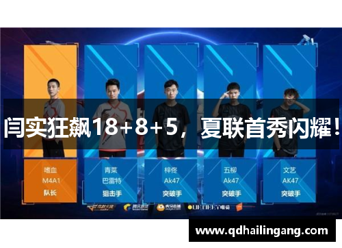 闫实狂飙18+8+5，夏联首秀闪耀！